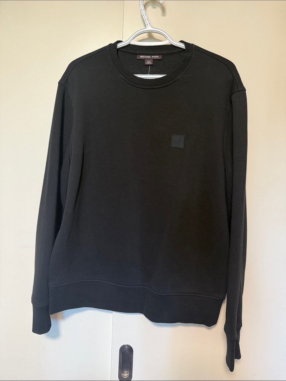 Michael Kors Black Crewneck Sweatshirt - Minimal Logo